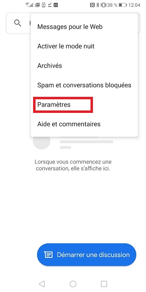 Activer les fonctionnalités chats