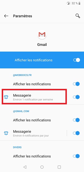 Changer le son des SMS (Messages)