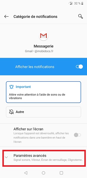 Changer le son des SMS (Messages)
