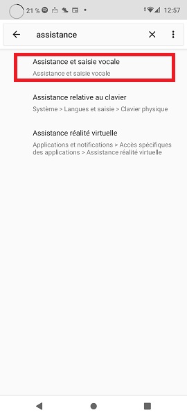 Désactiver le bouton Assistant Google sur Wiko
