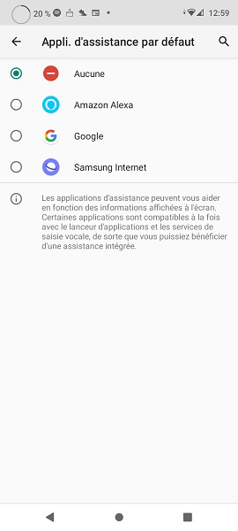 Désactiver le bouton Assistant Google sur Wiko