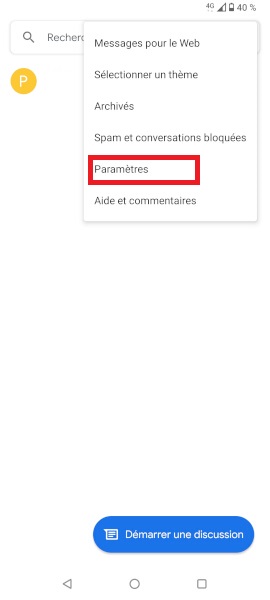 Comment activer les accusés de réception ?