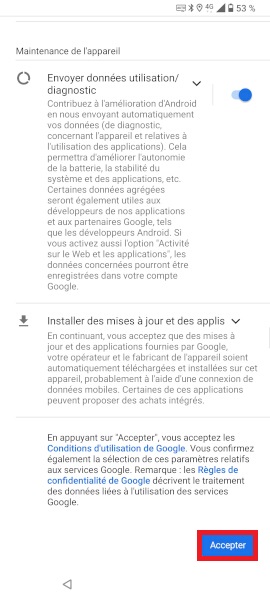Services Google :