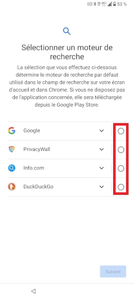 Moteur de recherche :