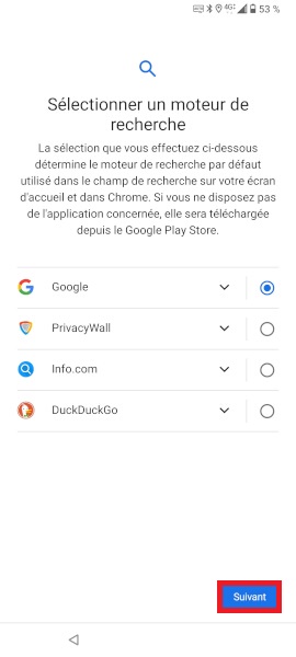 Moteur de recherche :