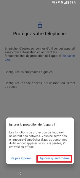 Protéger votre téléphone :