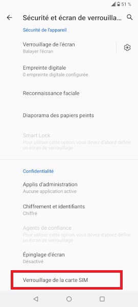 Changer le code PIN sur l'Asus Zenfone 6