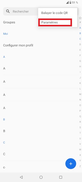 Comment copier ses contacts de son Asus  ?