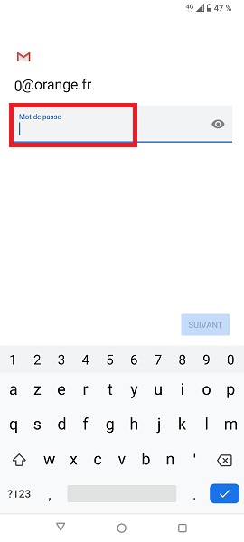 Configuration d’un compte e-mail 