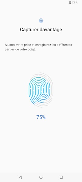 Comment configurer une empreinte digitale ?