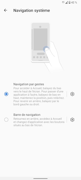 Modifier les boutons de navigation
