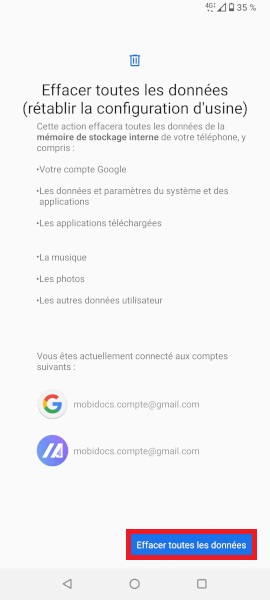 Comment réinitialiser son Asus Zenfone 7 aux valeurs d’usine ?