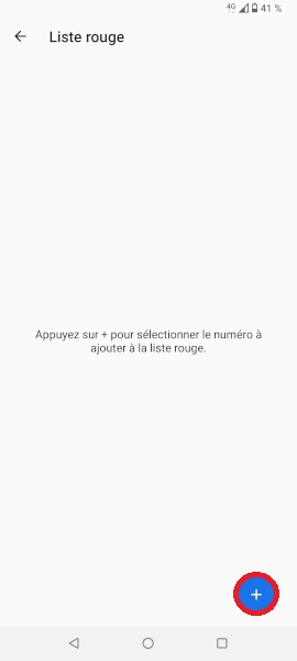 Bloquer un numéro d’un ou plusieurs correspondants