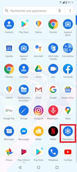 Changer le code PIN sur l'Asus Zenfone 6
