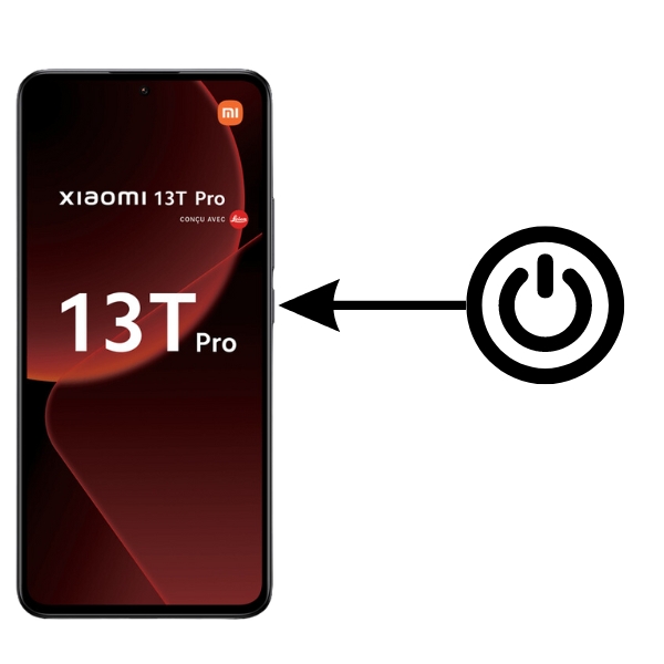 Comment éteindre le Xiaomi 13T Pro ?