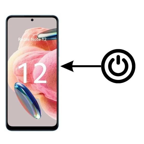 Comment éteindre le Redmi Note 12 ?