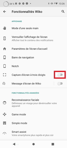 Anciens Samsung avec touche Accueil