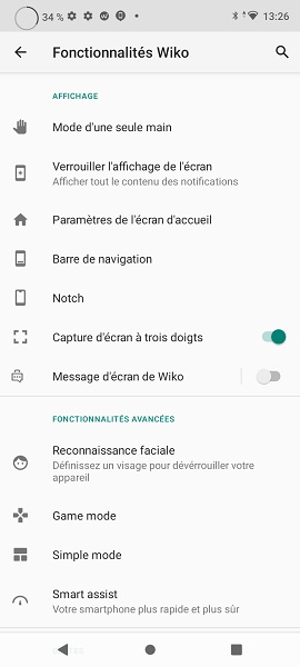 Anciens Samsung avec touche Accueil