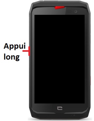 Comment allumer le Crosscall Action X3 ?