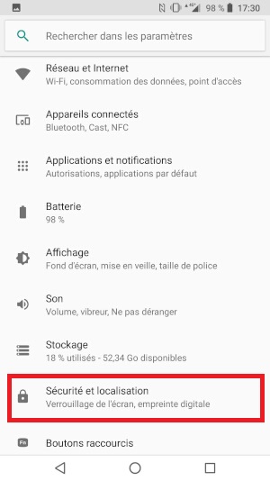Changer le code PIN sur le Crosscall Trekker X4