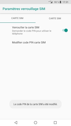 Changer le code PIN sur le Crosscall Trekker X4