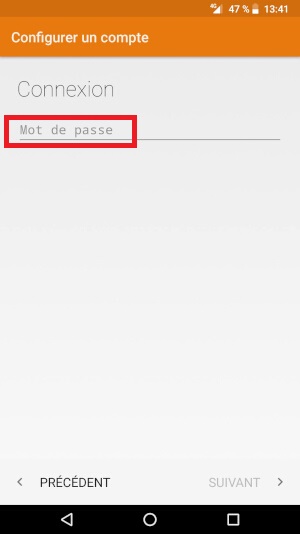 Configuration d’un compte e-mail Crosscall
