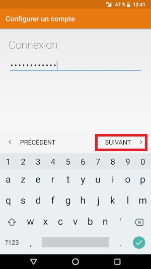 Configuration d’un compte e-mail Crosscall