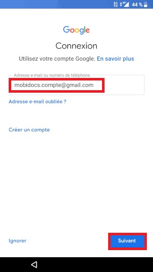 Restaurer les données de son Crosscall