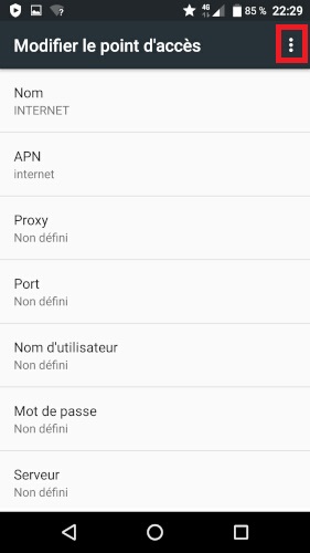 Comment configurer internet avec les données mobiles ?