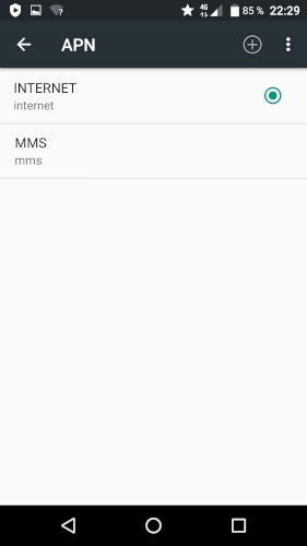 Comment configurer internet avec les données mobiles ?