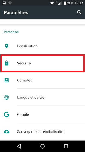 Changer le code PIN sur le Crosscall Trekker X3
