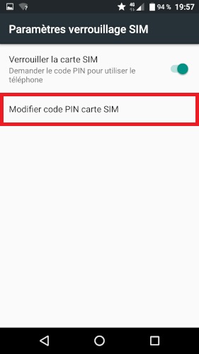 Changer le code PIN sur le Crosscall Trekker X3