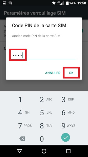 Changer le code PIN sur le Crosscall Trekker X3