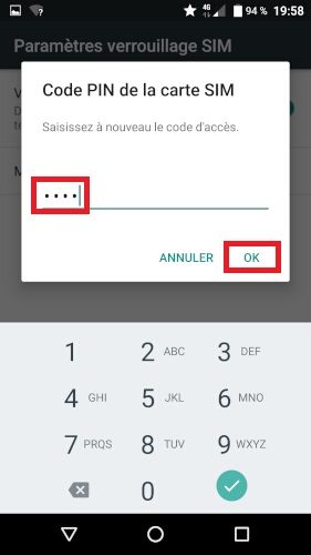 Changer le code PIN sur le Crosscall Trekker X3