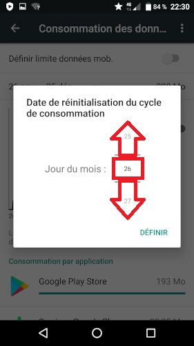 Suivre et gérer sa consommation internet