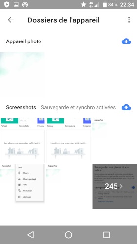 Sauvegarder vos photos et vidéos sur Google Photo.