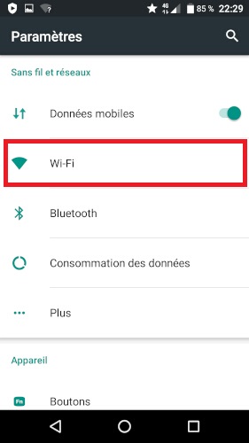 Comment connecter le Wi-Fi ?