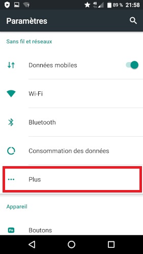 Effectuer une recherche manuelle des réseaux