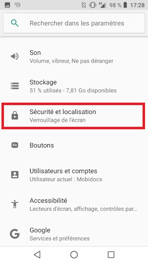 Changer le code PIN sur le Crosscall Core X3