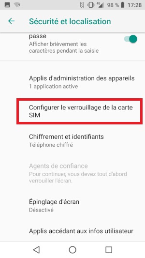 Changer le code PIN sur le Crosscall Core X3