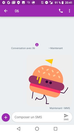 Comment envoyer un MMS avec son Crosscall ?