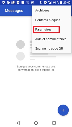 Comment activer les accusés de réception ?