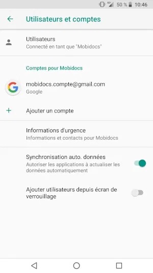 Je n’ai pas d’adresse @gmail.com