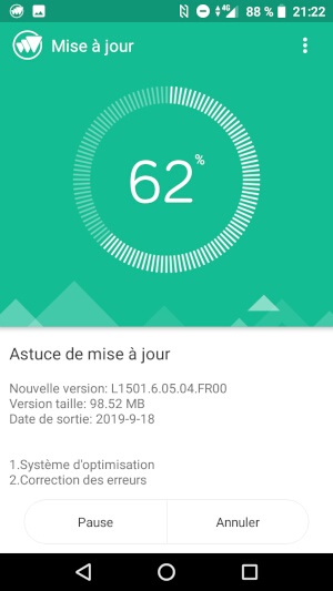Mettre à jour la version logicielle son Crosscall