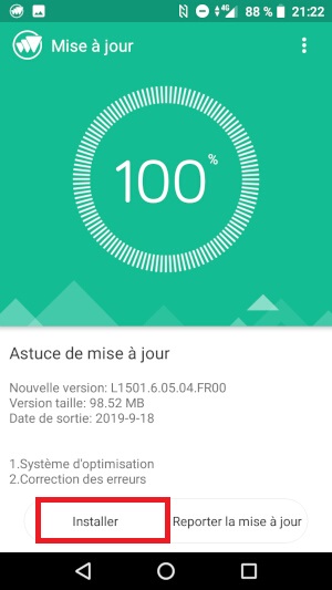 Mettre à jour la version logicielle son Crosscall