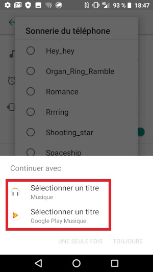 Mettre une musique en sonnerie sur le Crosscall