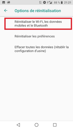 Comment réinitialiser son Crosscall aux valeurs d’usine ?