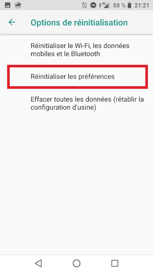 Comment réinitialiser son Crosscall aux valeurs d’usine ?