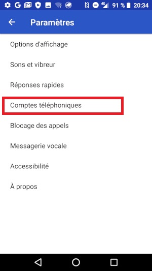 Activer ou désactiver le double-appel