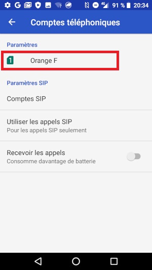 Activer ou désactiver le double-appel